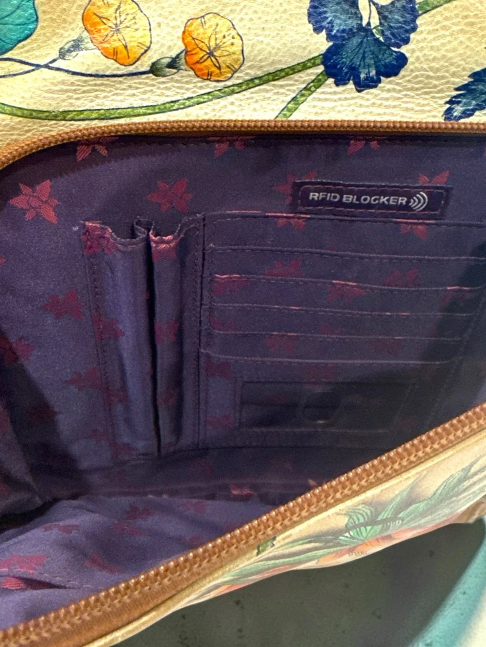 Anuschka brown crossbody